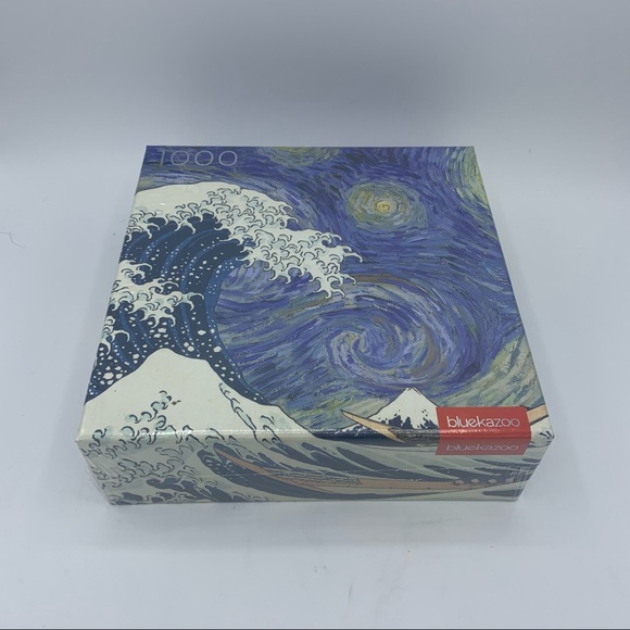 Starry Wave Jigsaw Puzzle 1000 Pc 20x30 Bluekazoo - Picture 4 of 6